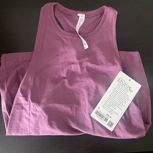 Lululemon swiftly tech high neck tank NWT